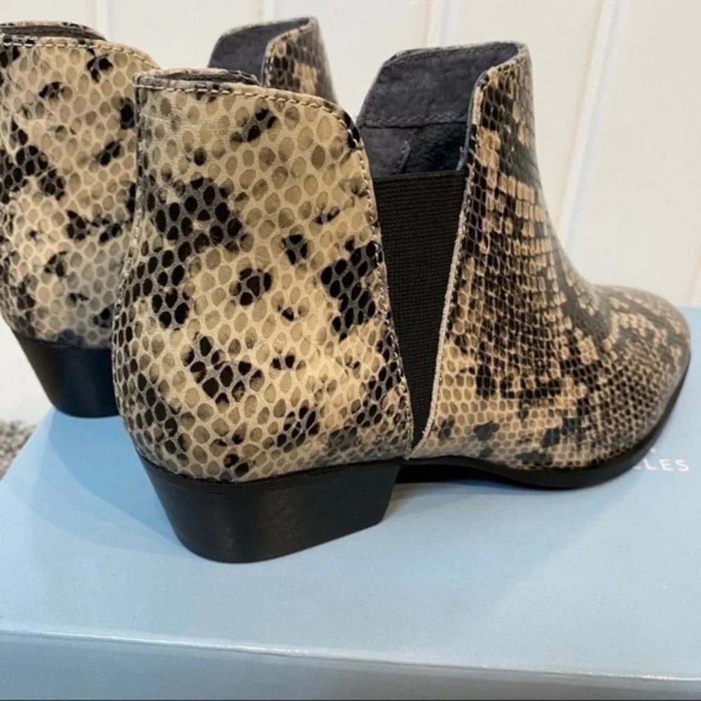 Seychelles Ankle Bootie in imprinted python - Picture 12 of 16
